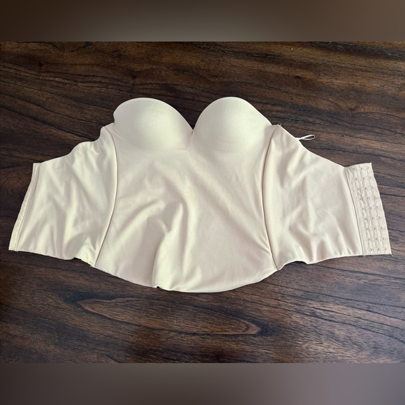 Merry Modes Nude Bridal Seamless Bustier Style 9500 Size 34B - Picture 10 of 10